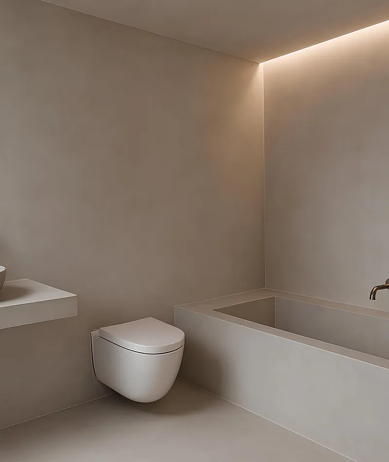 Bathroom installation in progress in Edinburgh
